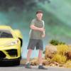 1:64 Миниатюрная Фигурка Мужчины Мини Люди Фигурки Коллекции Декоративные DIY Проекты Украшение