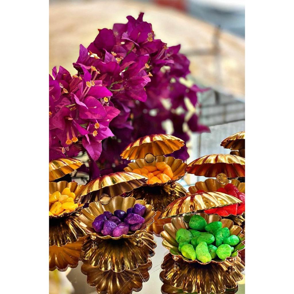 Модель мидий и устриц, металлический держатель для макарон с кофейной стороной, держатель для рахат-лукума, диспенсер для драже, 1 шт.