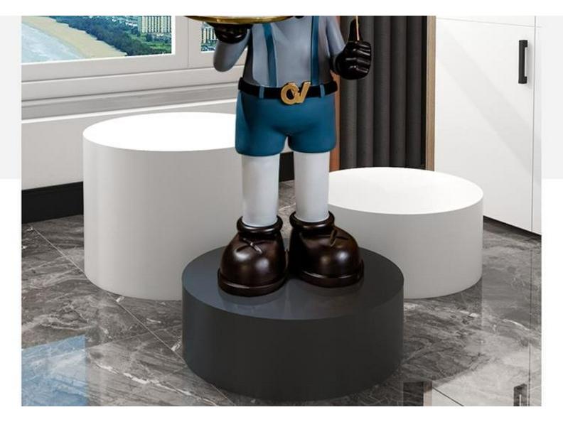 Bearbrick Figurine Round Riser Display Stand Cylinder Platform