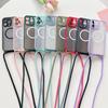 Crossbody Lanyard Phone Case For iPhone 15 14 Pro Max For Magsafe Magnetic Frosted Cover iPhone 13 12 11 14 Plus