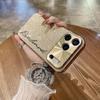 Персонализированный чехол со стразами и блестками с буквами имени для iPhone 13 14 15 16 17 Pro Max Air Покрытие Чехол Подарки Своими Руками