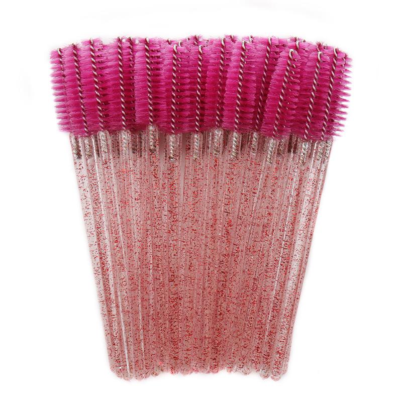 50Pcs/pack Eyelash Brush Disposable Eye Lashes Comb Applicator Makeup Tools Mascara Extension Comb Wands Brushes
