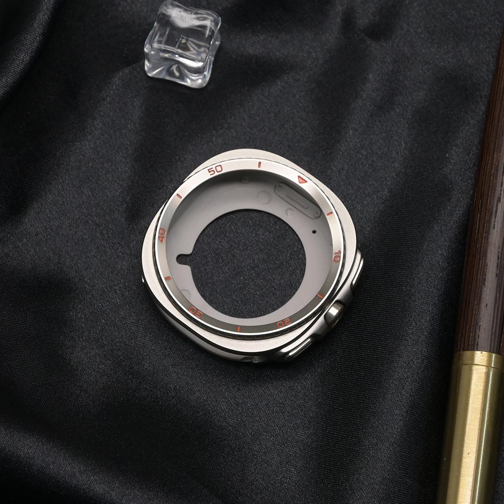 Алюминиевый сплав Чехол для Samsung Galaxy Watch 8 44 мм 40 мм Жесткий каркас Защитная крышка для Samsung Watch 8 Аксессуары Защитный