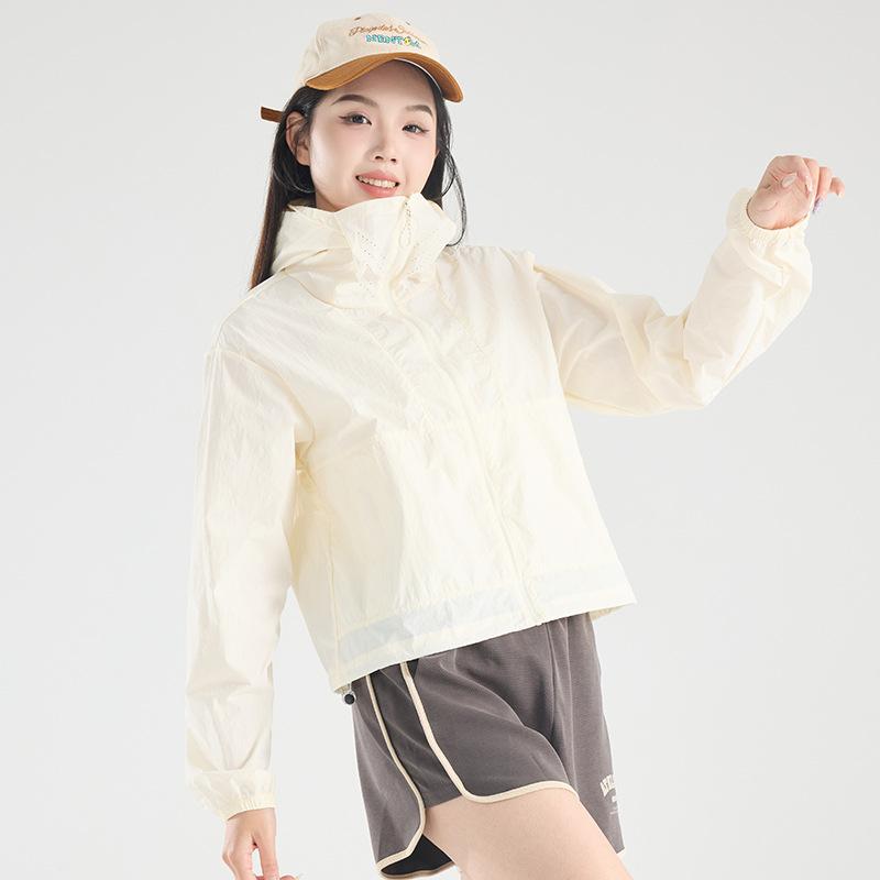 Outdoor mountain sunscreen clothing men's summer UV sunscreen clothing women's small cool breathable skin clothing jacket