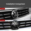 2026 Горячие Для VOLKSWAGEN VW Автомобильный Значок Накладки на Переднюю Решетку и Заднюю Крышку Багажника Наклейка 3D Декор Для VW MK6 8 Tiguan Arteon CC PAS