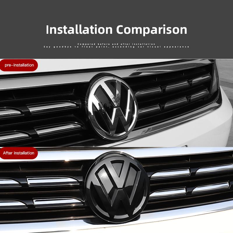 2026 Горячие Для VOLKSWAGEN VW Автомобильный Значок Накладки на Переднюю Решетку и Заднюю Крышку Багажника Наклейка 3D Декор Для VW MK6 8 Tiguan Arteon CC PAS
