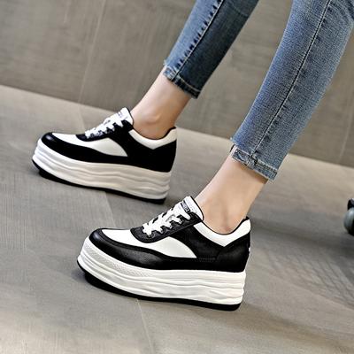 2024 Новые повседневные спортивные туфли на толстой подошве с приподнятой внутренней частью, белые женские кроссовки Zapatos Para Damas En Oferta Zapatillas