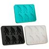 Bigfoot-shaped Ice Tray 6 Cavity Sasquatch Shape Ice Cube Maker for Halloween Party Drinks Chocolate Soap BPA-Free Creepy Butter Cube Molds