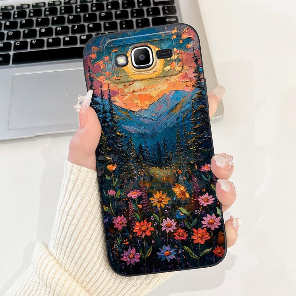 For Samsung Galaxy J2 Prime G532 Fashion Dusk Beach Painting Phone Case For Samsung Grand Prime G530 G531 Soft Silicone Cases