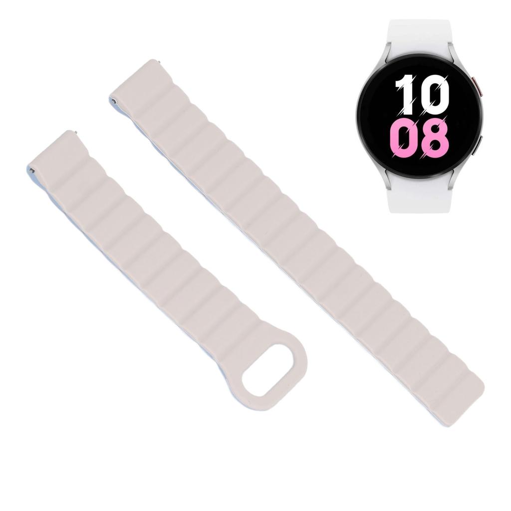 Magnetic Silicone Watch Band Magnetic Silicone Watch Band 22mm Quick Release Waterproof Watch Strap for GT GTR 4 3 2 1