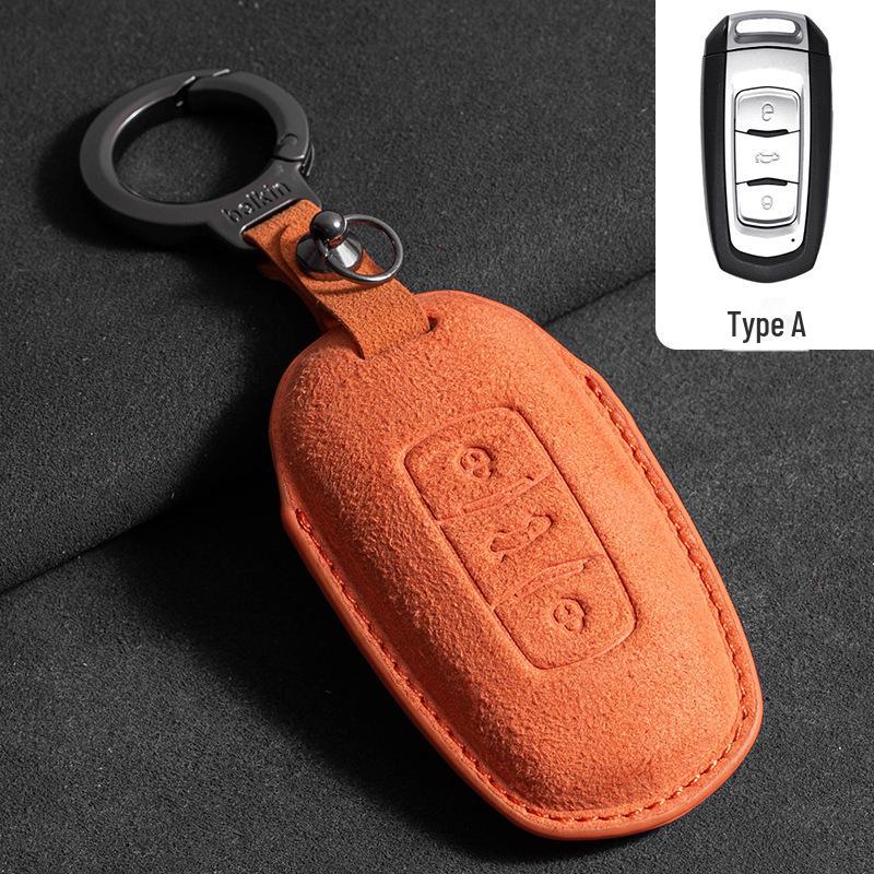 Geely Key Cover for Dihao, Xingrui, Xingyue L, Binrui, Cool, Boyue, Binyue, and GS Models - Unisex Shell Buckle & Bag