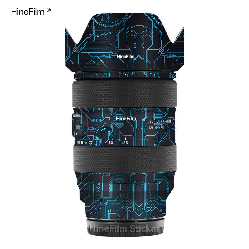 Пленка Hinefilm для объектива Tamron 35-100 F2.8 для Sony FE Mount Наклейка на объектив 35 100 Skin 35100 Защитная пленка 35-100mm F2.8 Wrap Skin