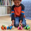 Hot Wheels Monster Truck Assortment 6 Miniature Box Set Light-Up - Vehicles/Cars - (Ages 3+) - Multi-color JFX08-986E