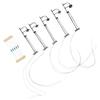 5-Pcs N Gauge Yard Lights Model Lamp Posts Scenery Lamps And Resistors For DIY Landscapes For Create A Natural Look