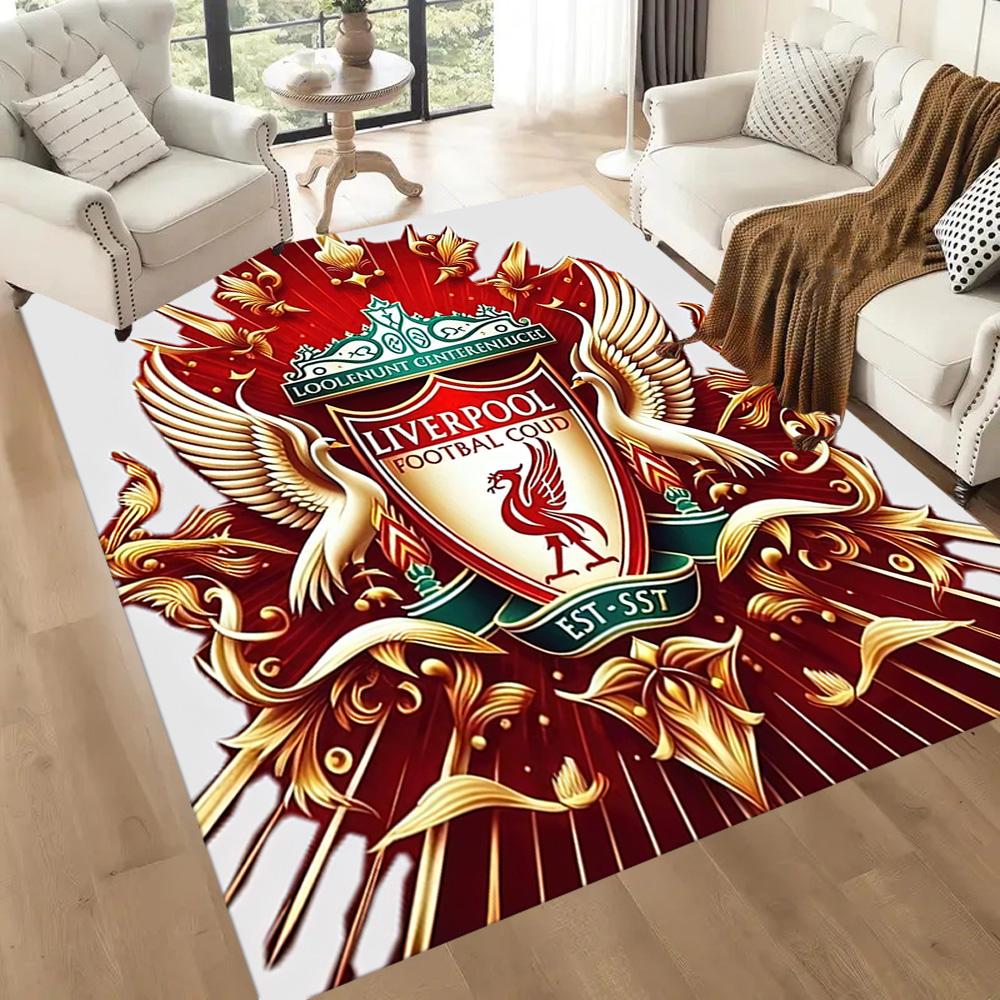 Liverpool Football Club Floor Mat Perfect For Bedrooms Living Rooms Study Room Dining Room Antislip Carpet Office Home Decor Perfect Gift For Womenmen