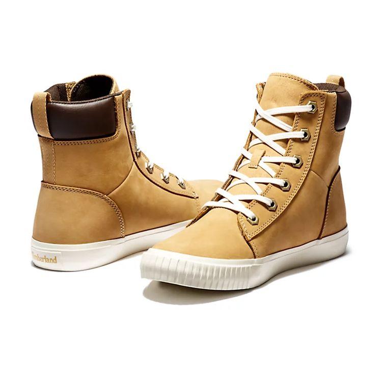 Timberland Skyla Bay Высокие рабочие ботинки женские ботинки пшеничного цвета A2C3S231