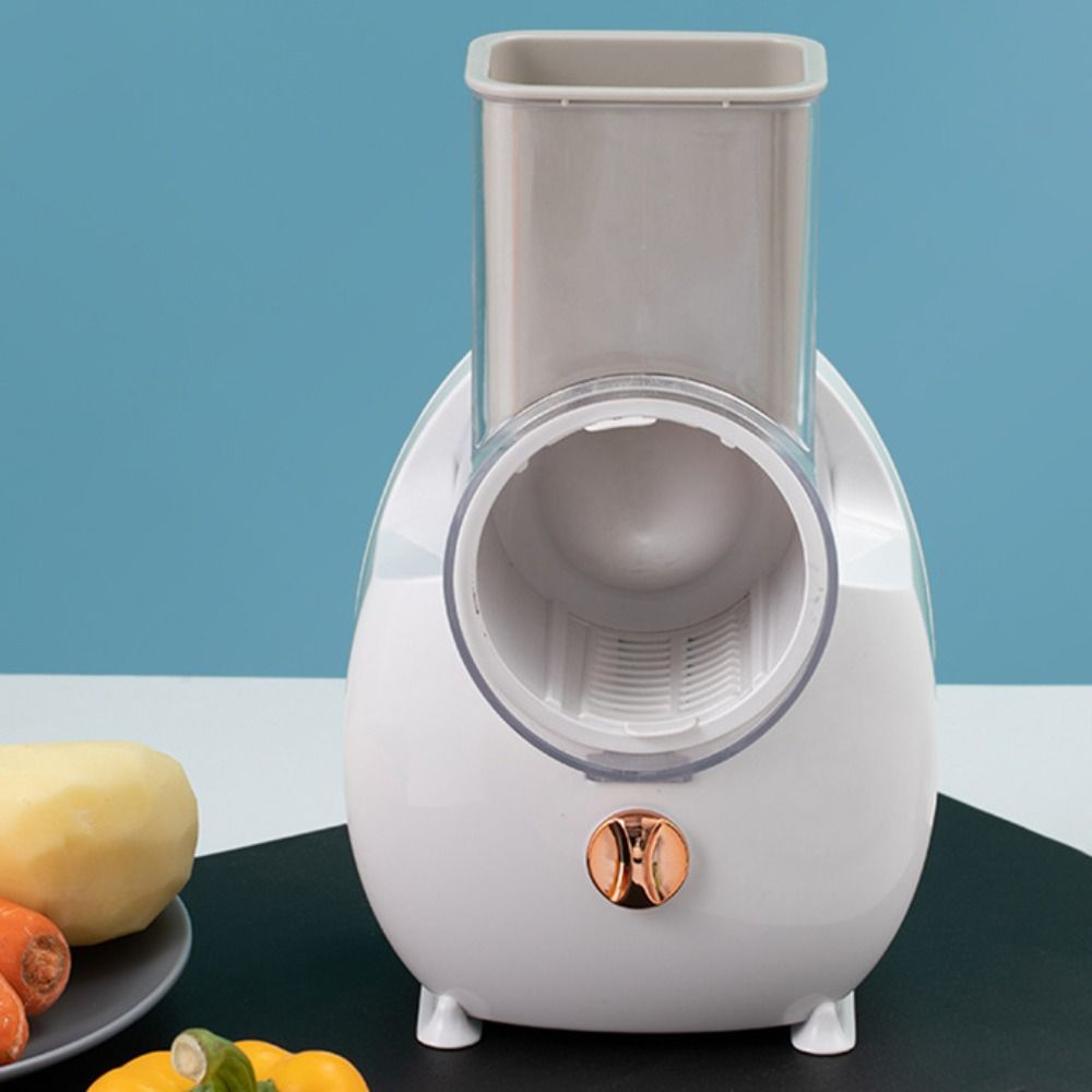 Automatic Electric Rotary Vegetable Shredder Efficient Vegetable Slicer Cheese Grater Potato