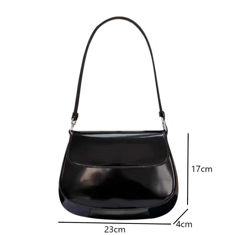 Сумки через плечо из серебристой искусственной кожи, роскошные маленькие сумки под мышкой, кошельки, женские сумки с черным клапаном и верхней ручкой, женские сумки