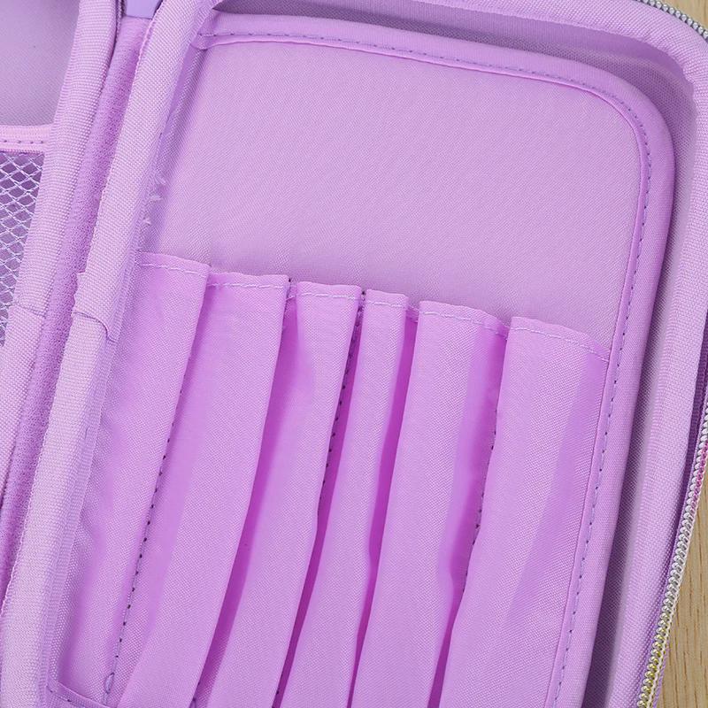 Многофункциональный пенал Lezhiyuan Sequin для учеников начальной школы, пенал EVA в стиле Smiggle
