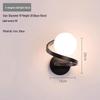 Modern Nordic LED Wall Lamp for Bedroom and Living Spaces