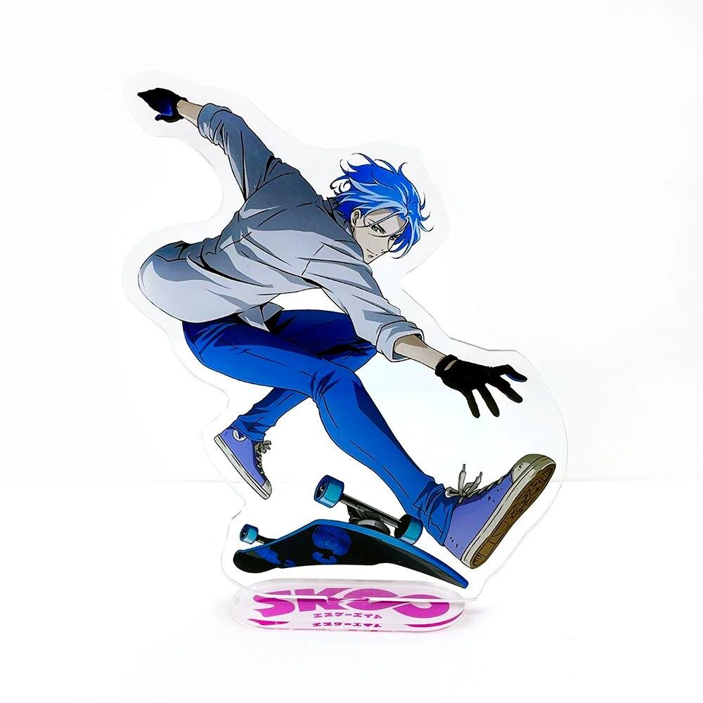 SK8 The Infinity Kyan Reki Hasegawa Langa Chinen Miya игрушечная фигурка на акриловой подставке