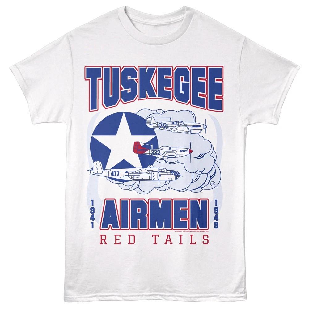Tuskegee Airmen 1941 -1949 World War 2 Red Tails Planes Men's T shirt