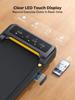 Беговая дорожка TP3 Walking Pad - Скорость 10 км/ч, Двигатель 2,5 л.с., Ручной наклон 9%, Электрическая беговая дорожка под стол с XL 40-сантиметровым беговым полотном
