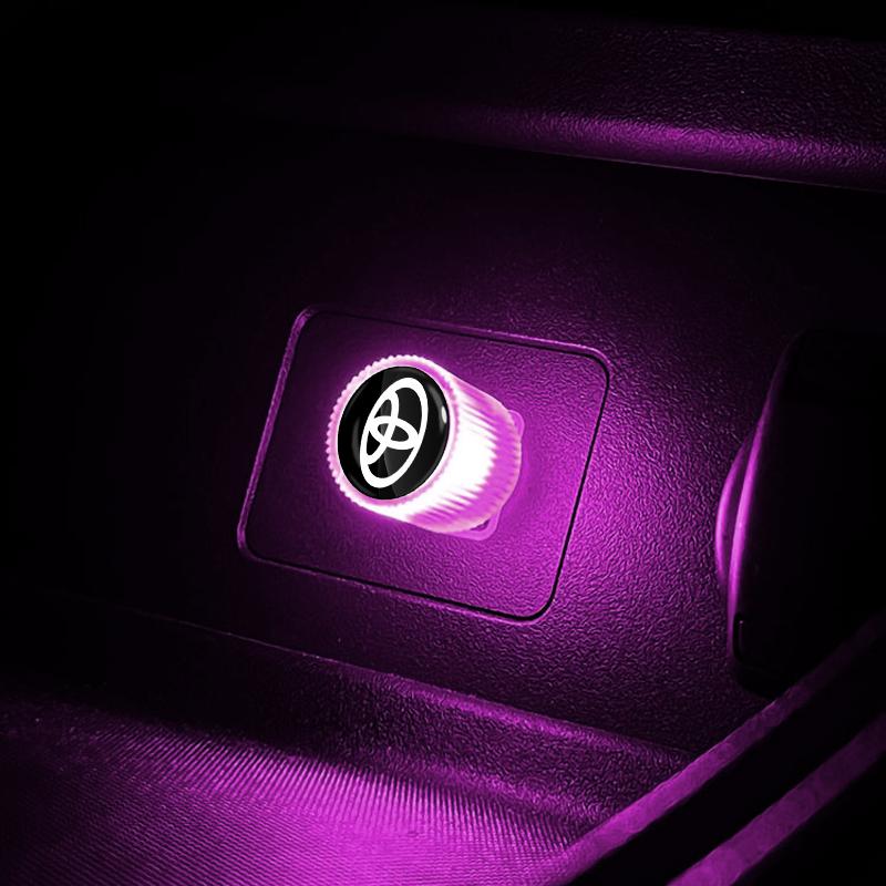 Новый Автомобильный Мини USB LED Подсветка Салона Декоративная Атмосферная Лампа для Toyota GR TRD Camry Corolla Yaris Chr Auris Avensis T25