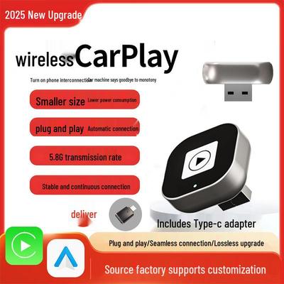 Беспроводной адаптер Apple & Android CarPlay