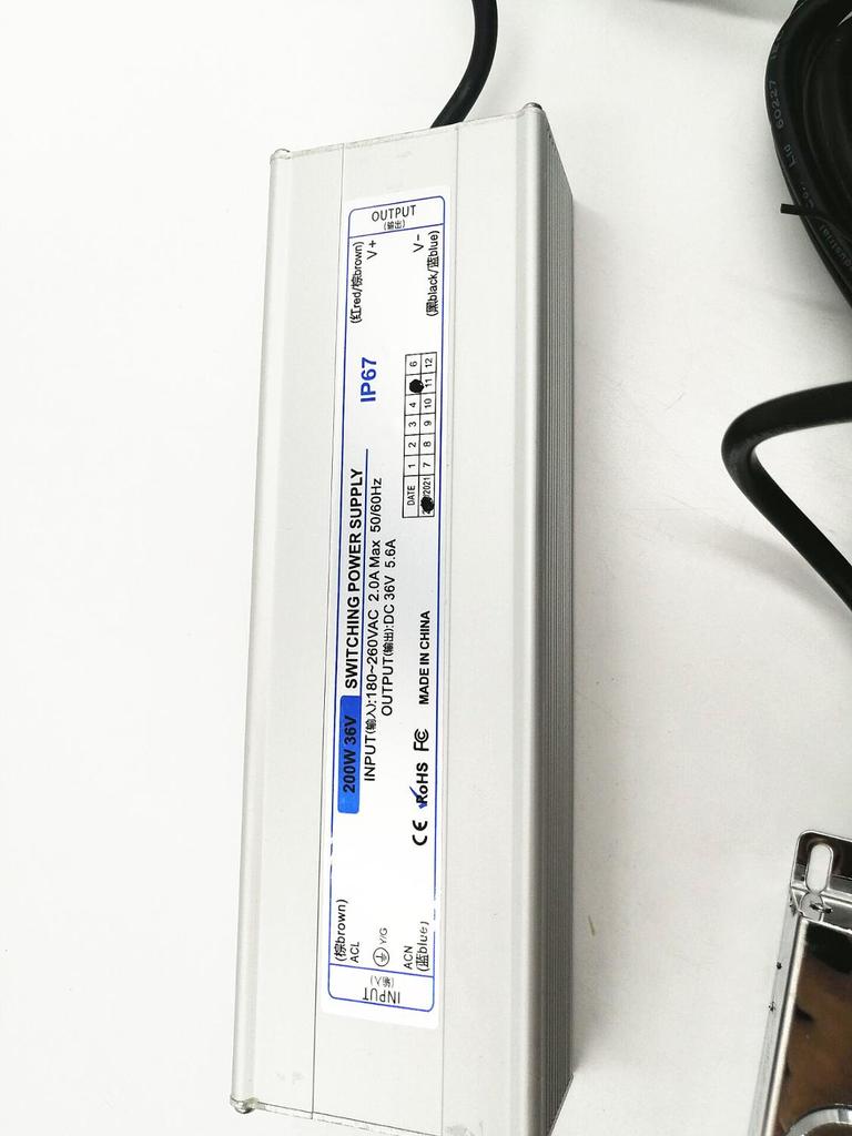 Ультразвуковой увлажнитель воздуха DC48V 4 Head с водонепроницаемым источником питания 220 В, 2 кг/ч, распылитель тумана, промышленный туманообразователь EU/AU/UK/US