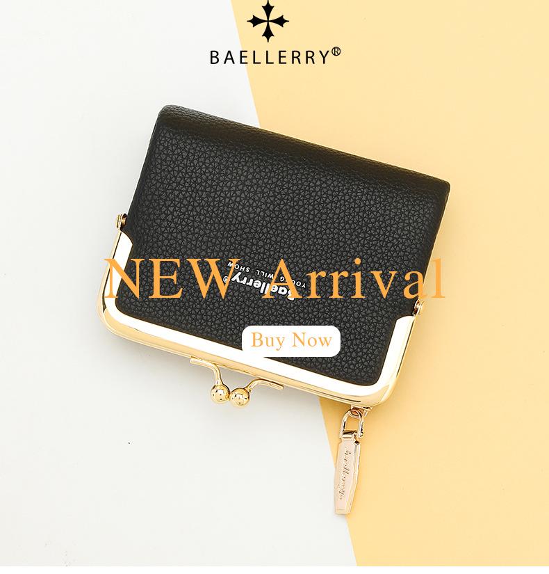 Женский короткий кошелек и монетница Baellerry в корейском стиле