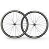 ICAN FL MAX Road Carbon Wheel 700C Wide Rim Disc Brake Specification Clincher Tubeless Compatible Bicycle Wheel Lightweight and Durable Inner Rim