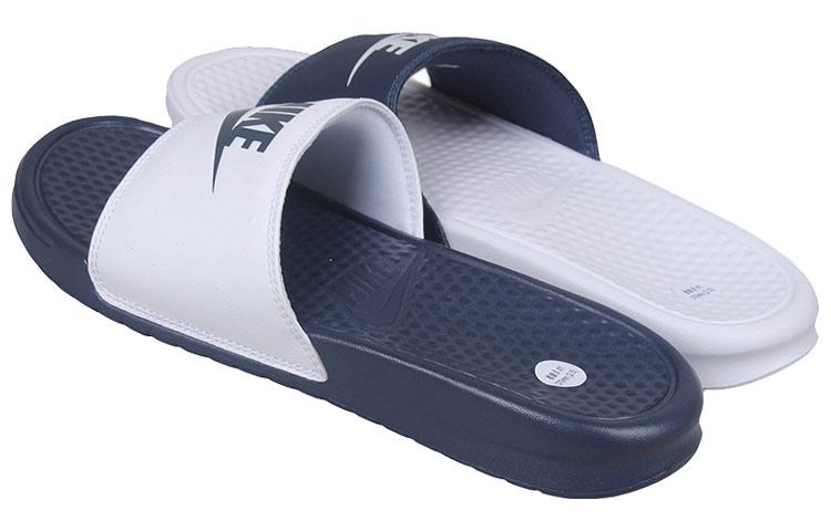 Nike Benassi Jdi Mismatch Синий/Белый 818736-410