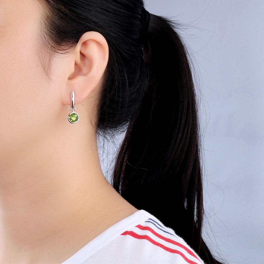 Серебро 925 пробы, серебряный кулон, ожерелье, серьги, комплект ювелирных изделий, оправа безеля, красный гранат, натуральный драгоценный камень, простой дизайн для женщин, хороший подарок