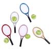 1:6 1:12 Dollhouse Miniature 1Pc Tennis Racket + 1Pc Ball Dolls Accessories