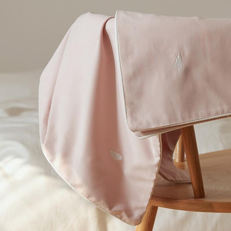 Ultra Durable 100S Long Staple Cotton Brushed Pillowcase Set Pure Pillow Cover Bed Home Dorm