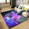 Cartoon Gamer Game Controller Area Rug Large,Carpets Rug for Living Room Children's Room,Kids Play Crawl Non-slip Floor Mat Gift