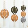 Nordic Style Boho Cotton Hanging Caps Holder Organizer Display Hat Scarf Organizer Rack Macrame Tapestry Hat Hanger Wall Storage