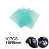 10 Clear Packs Pc Uk Welding Protective Cover Lens Plate For Welding Helmet Mask