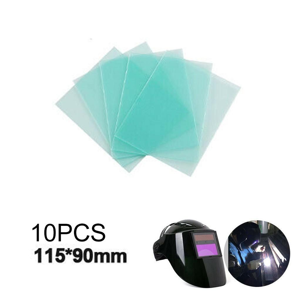 10 Clear Packs Pc Uk Welding Protective Cover Lens Plate For Welding Helmet Mask