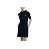 New MLB Short Sleeved Dresses Women's Black 3FOPB0141-50BKS