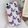 Креативные чехлы для Samsung S25 Plus Ultra S25Ultra S24 FE A06 A16 A26 A36 A56 F14 M35 Красивые бабочки Мягкие силиконовые противоударные чехлы для Samsung