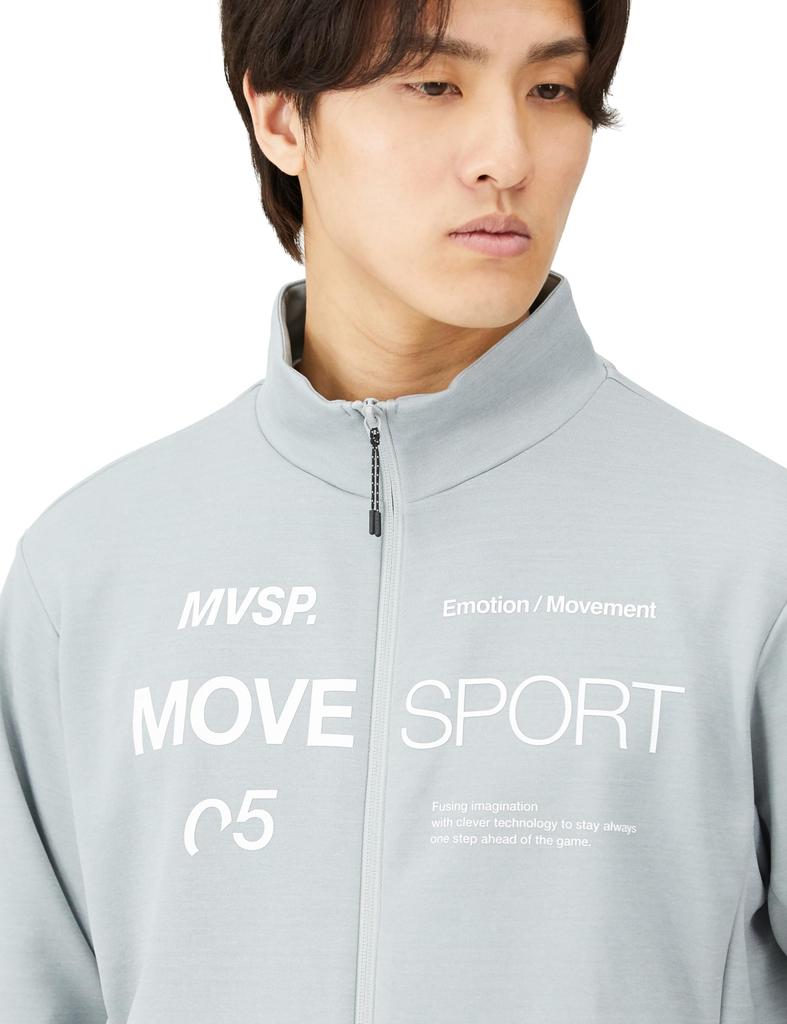 Куртка Sweat Descente Soft Warm Stand для тренировок, бега, тренажерного зала, M [Move Sports]
