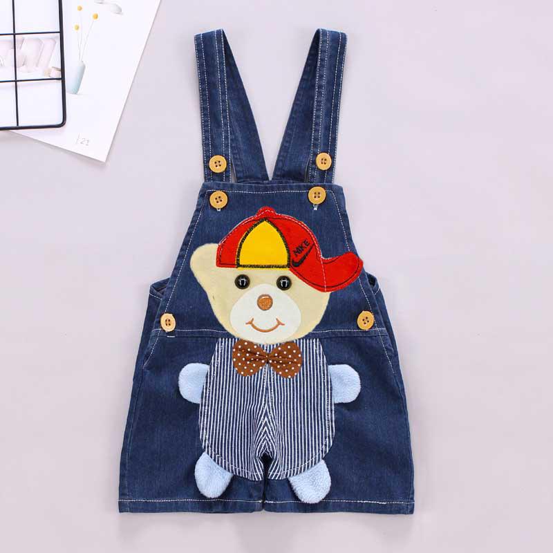 Summer 1PC Kids Baby Boys Clothes Clothing Short Trousers Toddler Infant Boy Pants Denim Shorts Jeans Overalls Dungarees