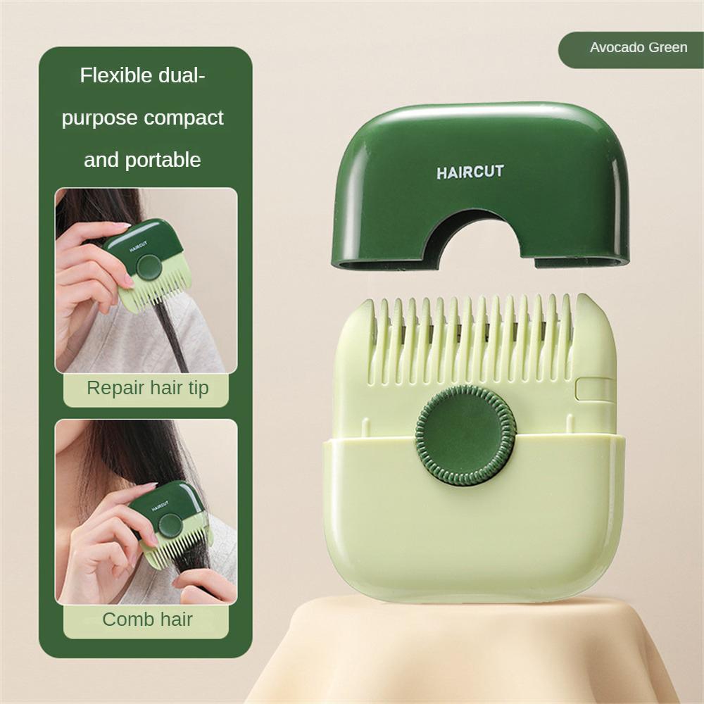 2 In 1 Baby HairCut And Hairdressing Comb Trim Bangs And Broken Hair Bangs Trimmer Manual Portable Children Hair Clipper