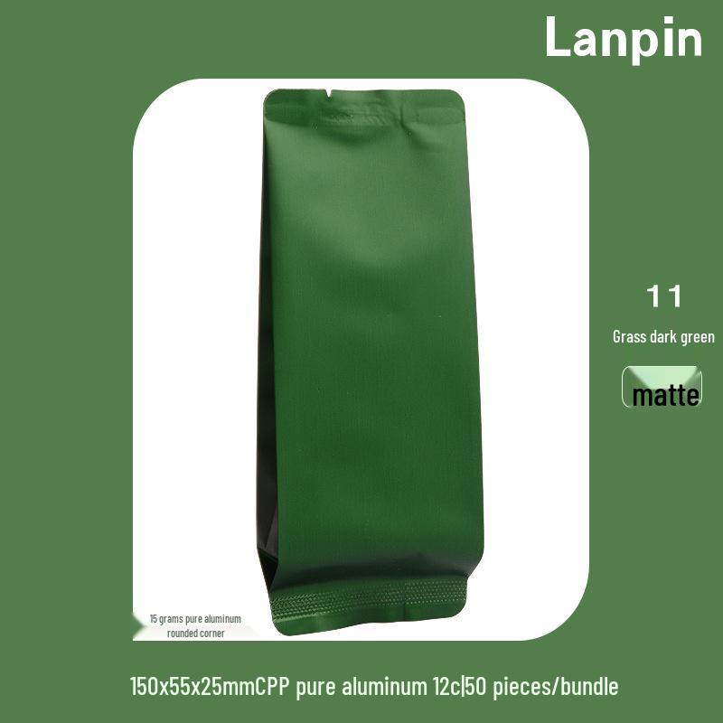 Премиальный алюминиевый фольгированный чайный пакетик для Яньча, черного чая, зеленого чая, корицы, Да Хун Пао