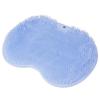 Foot Brush for Cleaning Removing Odor and Dead with Suction Stays In and Includes Hook Hole for Bathtime Use Soles, Skin, Massage, Cups, Place, (Blue)