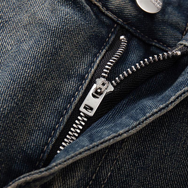 Мужские джинсы Mark Fairwhale прямого кроя с микро-клешем