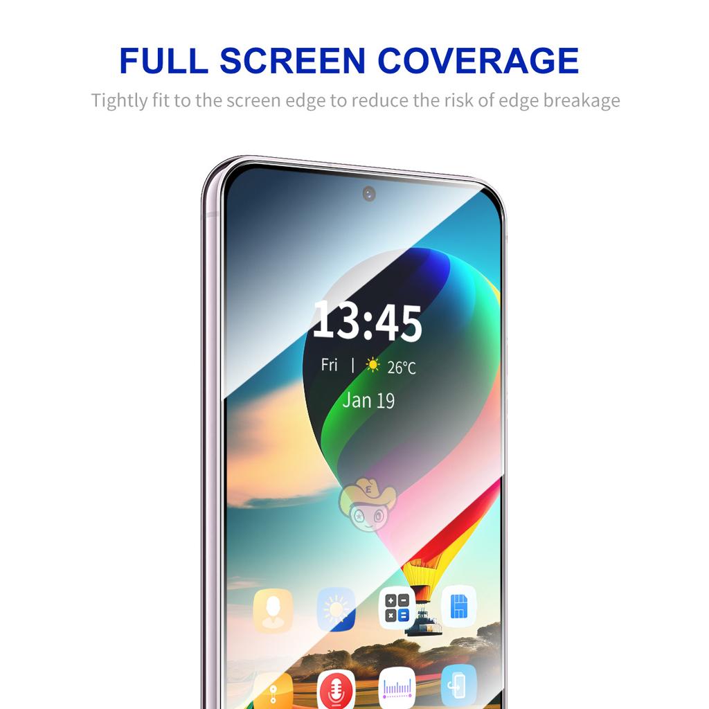 For Oppo Reno14 F 5G Screen Protector 9H Silk Printing 0.26mm Tempered Glass