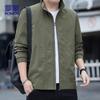 Мужская весенне-осенняя повседневная куртка со стойкой